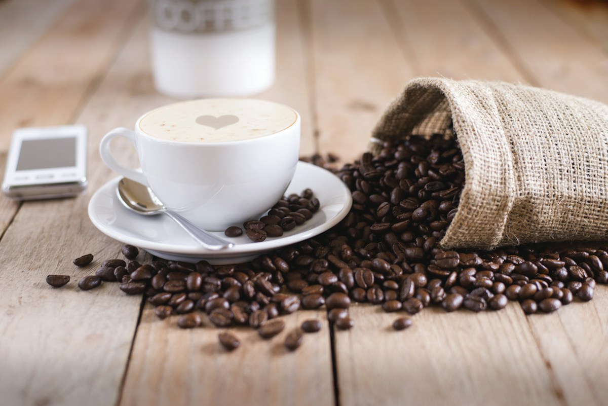 Кофе на столе